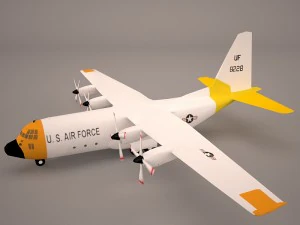 헤라클레스 c130 미국 3D 모델