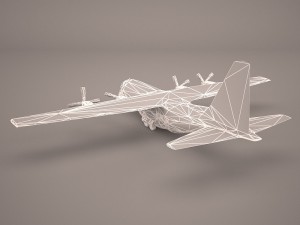 hercules c130 usa Model 3D