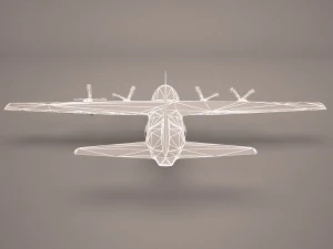 hercules c130 etats-unis Modèle 3D