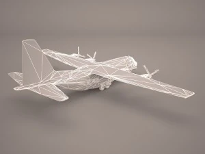 hercules c130 etats-unis Modèle 3D