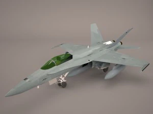 гроулер ea-18g - скорпионы вак-132 3D Модель