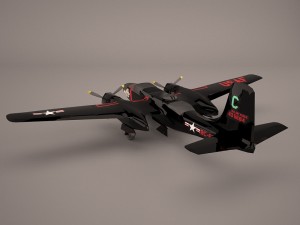 a-26b invader Model 3D