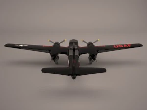 a-26b invader 3D Model