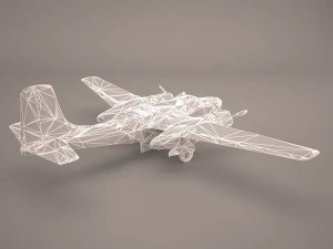 a-26b invader 3D Model