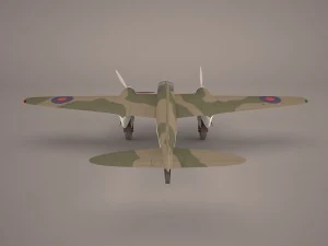 de havilland dh-98 3D Model