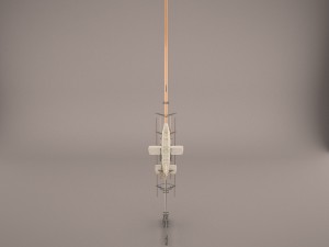 bachem ba 349 natter Modelo 3D