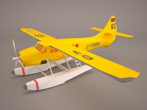 otter aircraft 3D Model