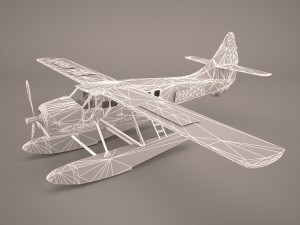 otter aircraft Model 3D