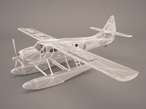 otter aircraft 3D Model