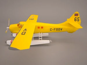 otter aircraft 3D Model