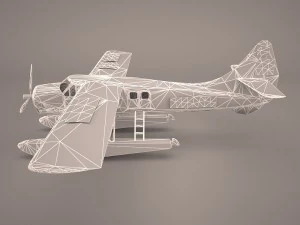 otter aircraft 3D Model