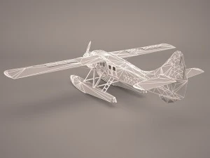 otter aircraft 3D Model