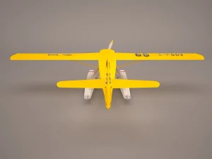 otter aircraft 3D Model