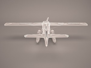 otter aircraft Model 3D