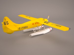 otter aircraft Model 3D