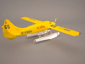 otter aircraft 3D Model