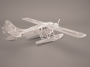 otter aircraft Model 3D