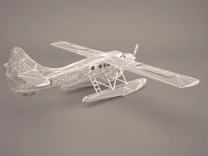 otter aircraft 3D Model