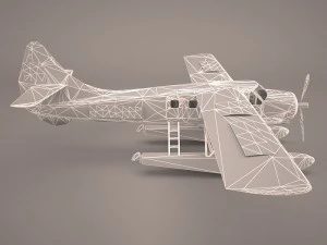 otter aircraft 3D Model