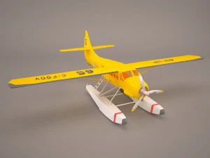 otter aircraft 3D Model