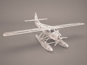 otter aircraft Model 3D