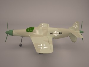 dornier do 335a 12 Modello 3D