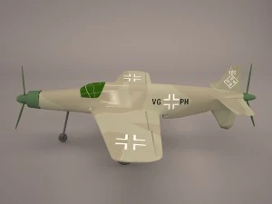 dornier do 335a 12 3D Model
