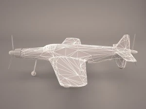 dornier do 335a 12 3D Model