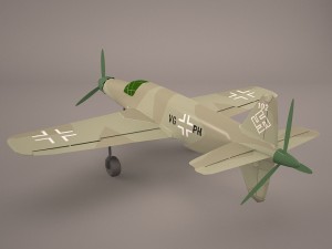 dornier do 335a 12 Modello 3D