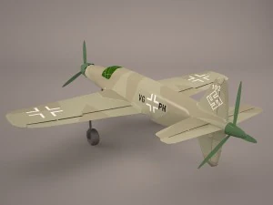 dornier do 335a 12 3D Model