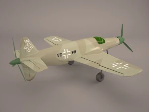 dornier do 335a 12 3D Model