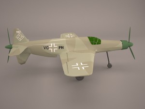 dornier do 335a 12 Modello 3D