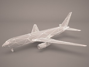 boeing 767-8i lufthansa 3D Model