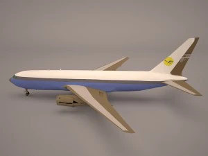 boeing 767-8i lufthansa 3D Model