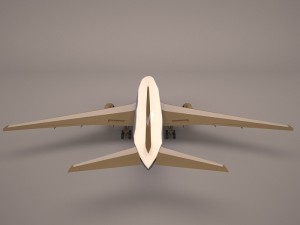 boeing 767-8i lufthansa 3D Model