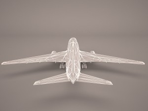 boeing 767-8i lufthansa 3D Model