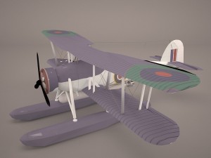 otter aircraft 3D Model