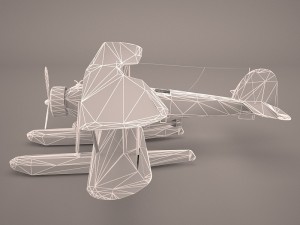 otter aircraft 3Dモデル