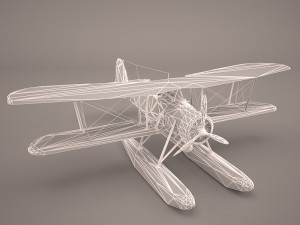 otter aircraft 3Dモデル