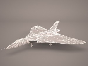 aircraft avro vulcan 3D Model