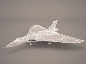 aircraft avro vulcan 3D Model