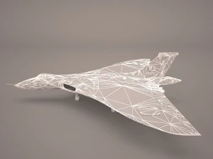 aircraft avro vulcan 3D Model
