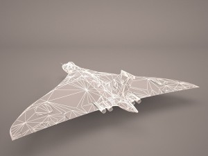 aircraft avro vulcan 3D Model