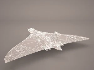 aircraft avro vulcan 3D Model