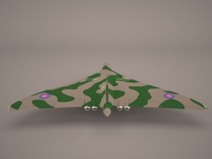 aircraft avro vulcan 3D Model