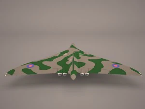 aircraft avro vulcan 3D Model