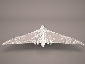 aircraft avro vulcan 3D Model