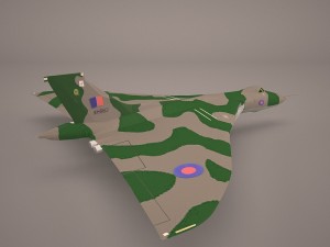 aircraft avro vulcan 3D Model