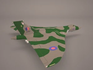 aircraft avro vulcan 3D Model