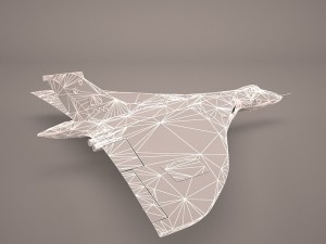 aircraft avro vulcan 3D Model